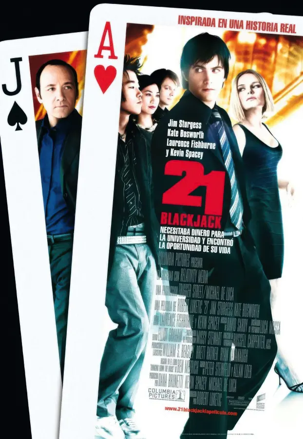 Cartel de 21: Black Jack (2008)