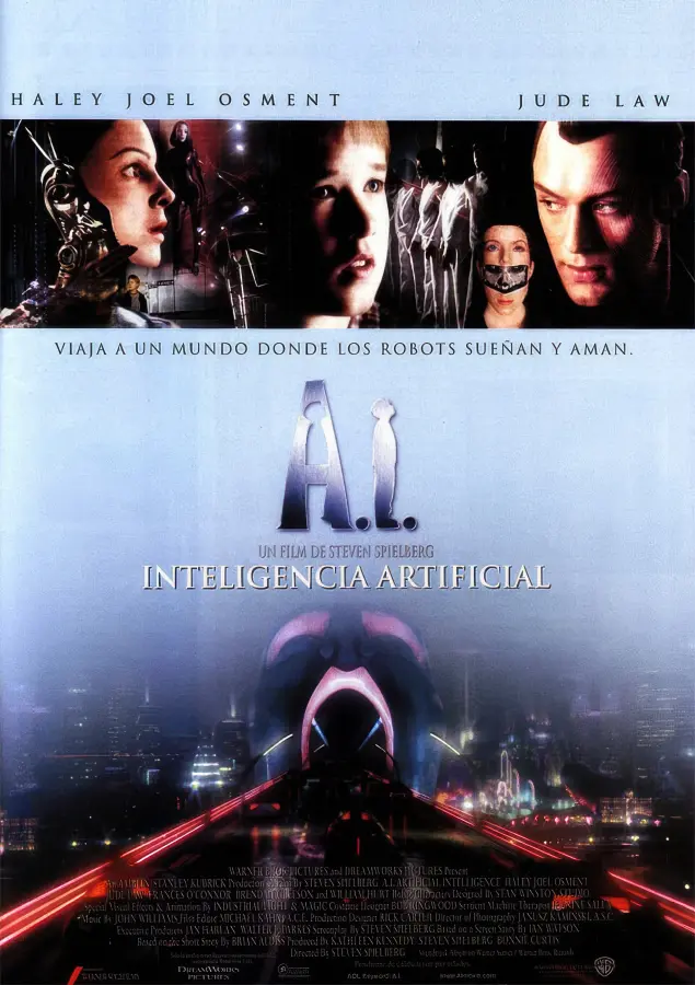Cartel de A.I. Inteligencia Artificial