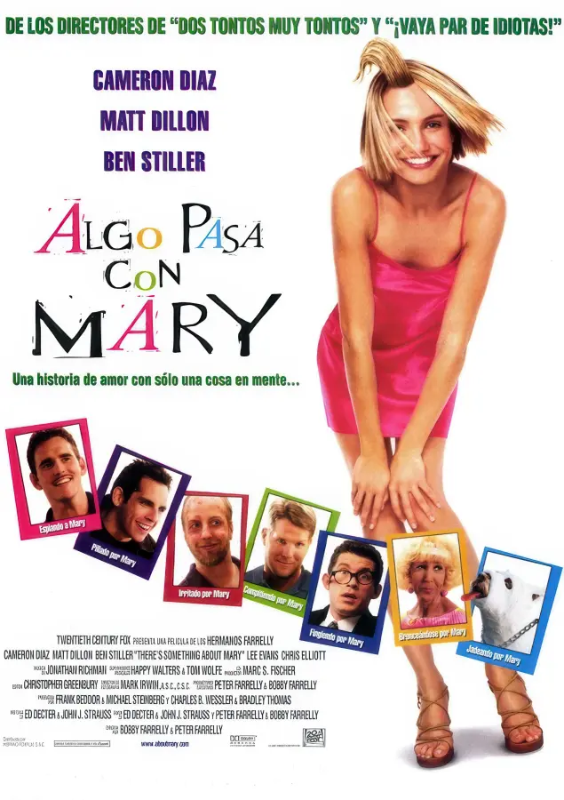 Cartel de Algo pasa con Mary (1998)