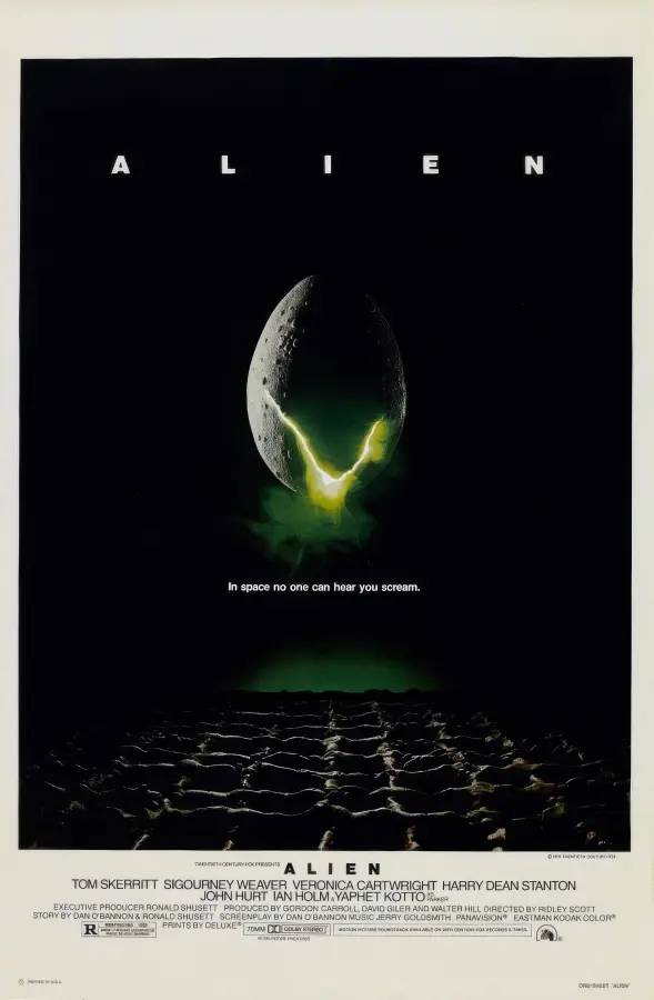 Cartel de Alien, El octavo pasajero (1979)