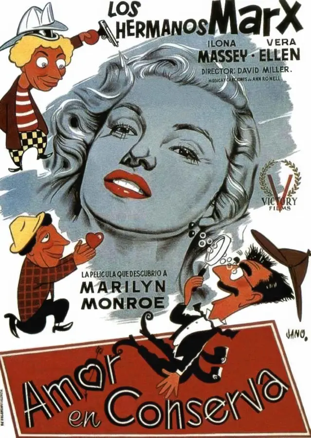 Cartel de 'Amor en conserva' (1949)
