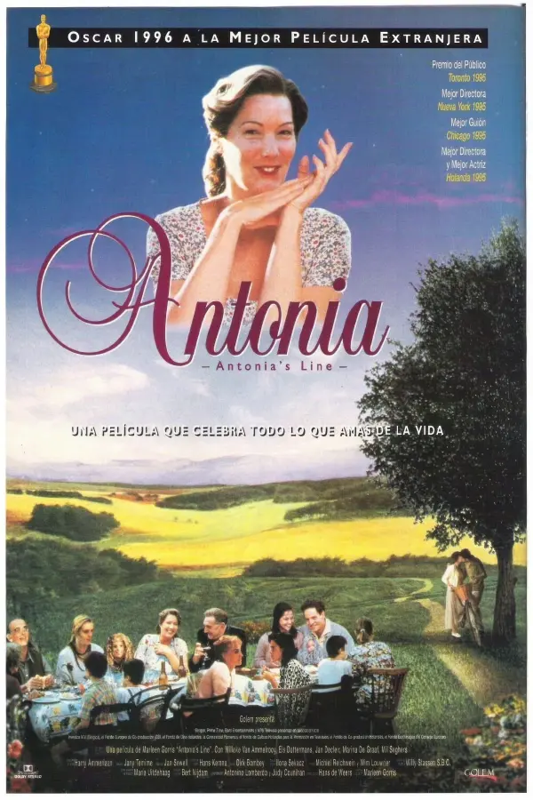 Cartel de 'Antonia' (1995)