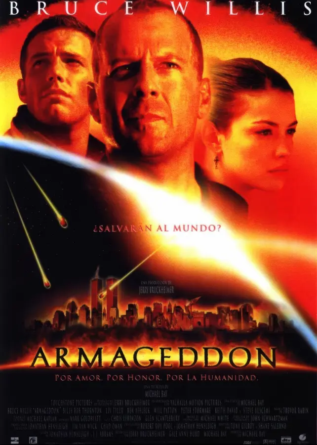 Cartel de 'Armageddon' (1998)