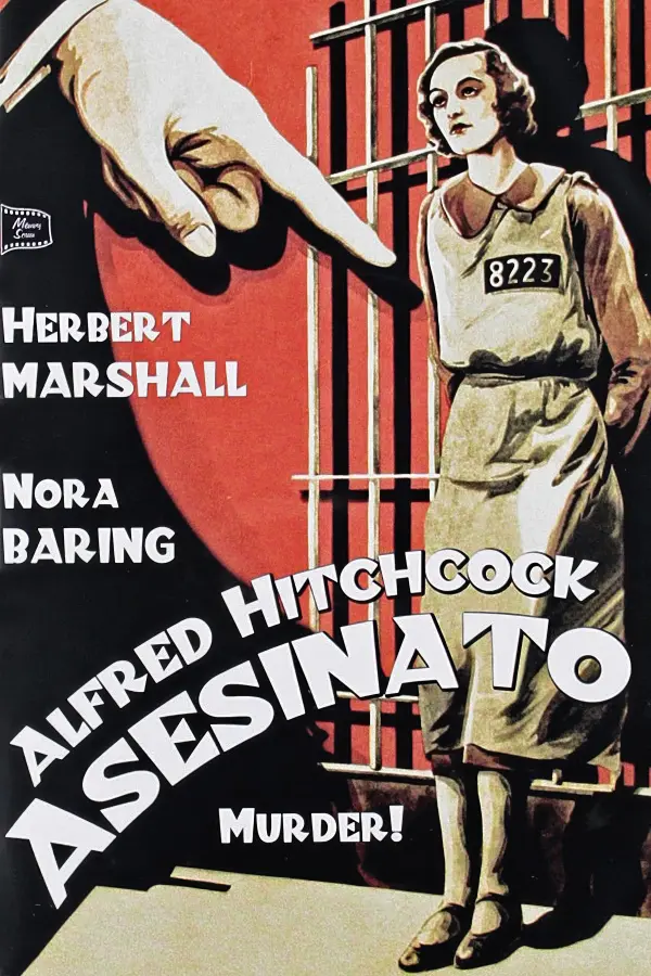 Cartel de 'Asesinato' (1930)