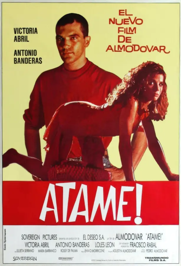 Cartel de 'Átame!' (1989)
