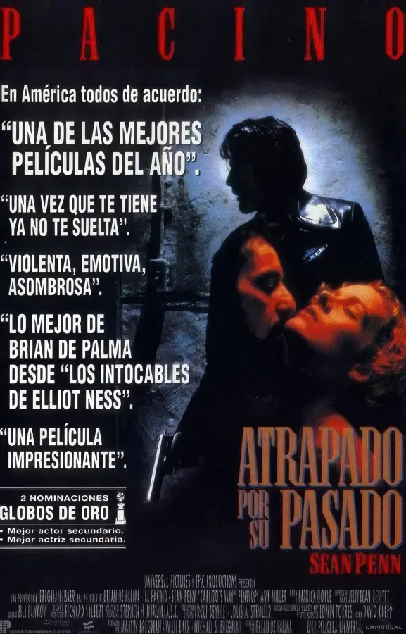 Cartel de 'Atrapado por su pasado' (1993)