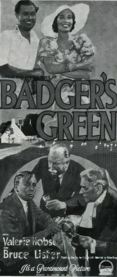 Cartel de 'Badger's Green' (1949)
