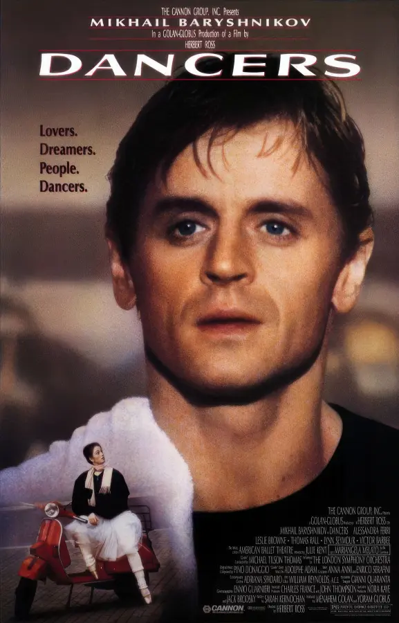 Cartel de 'Bailarines' (1987)