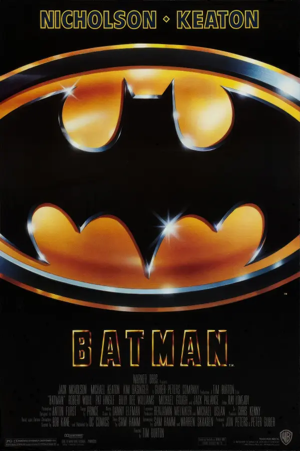 Cartel de 'Batman' (1989)