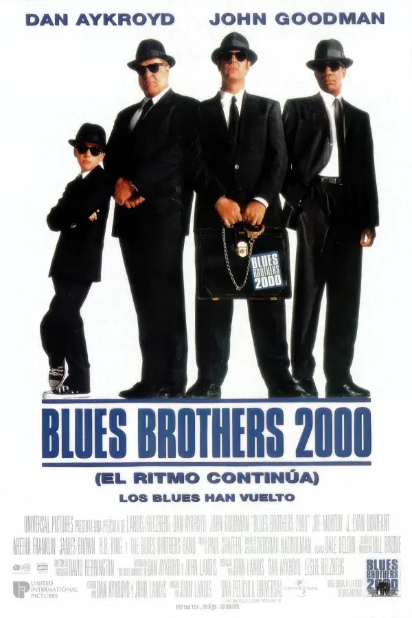 Cartel de 'Blues Brothers 2000 (El ritmo continúa)' (1998)