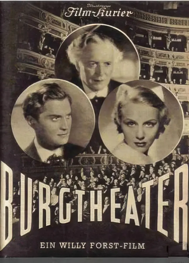 Cartel de 'Burgtheater' (1936)