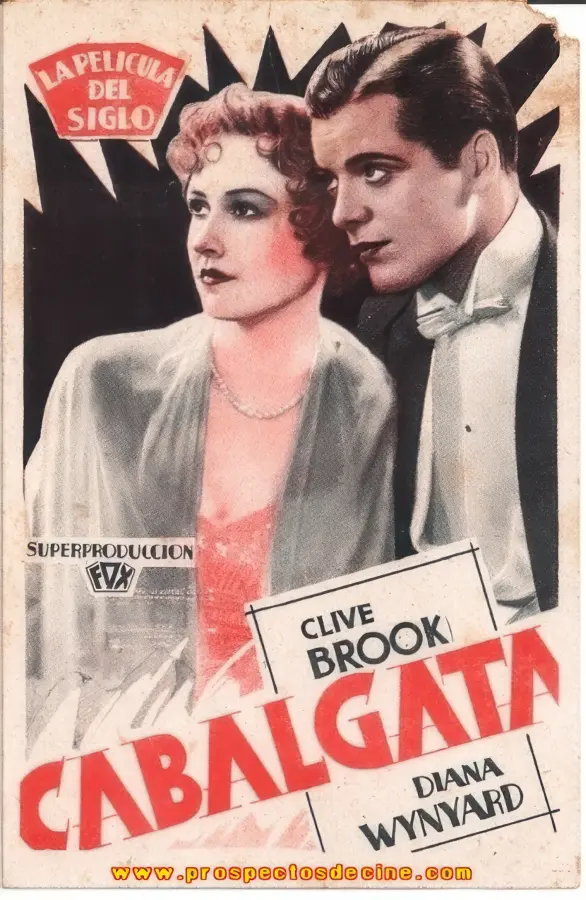 Cartel de 'Cabalgata' (1933)