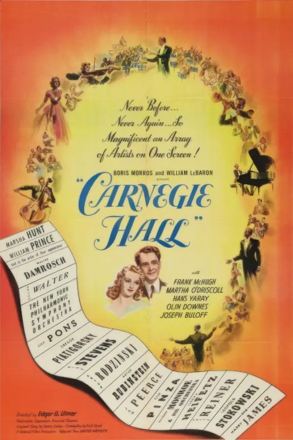 Cartel de 'Carnegie Hall' (1947)