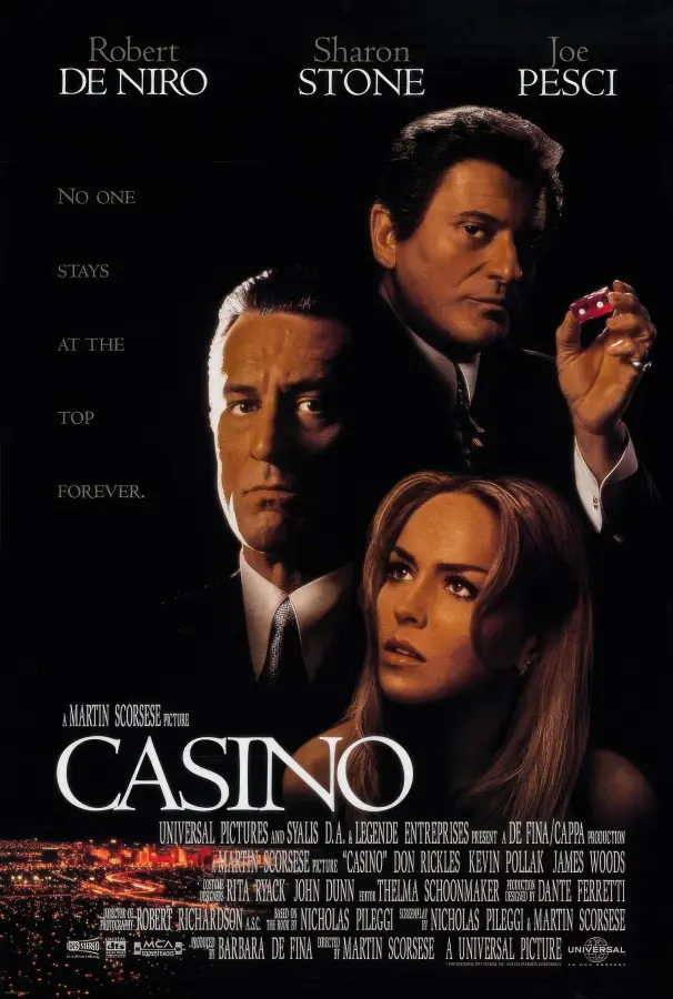 Cartel de 'Casino de Scorsese' (1995)