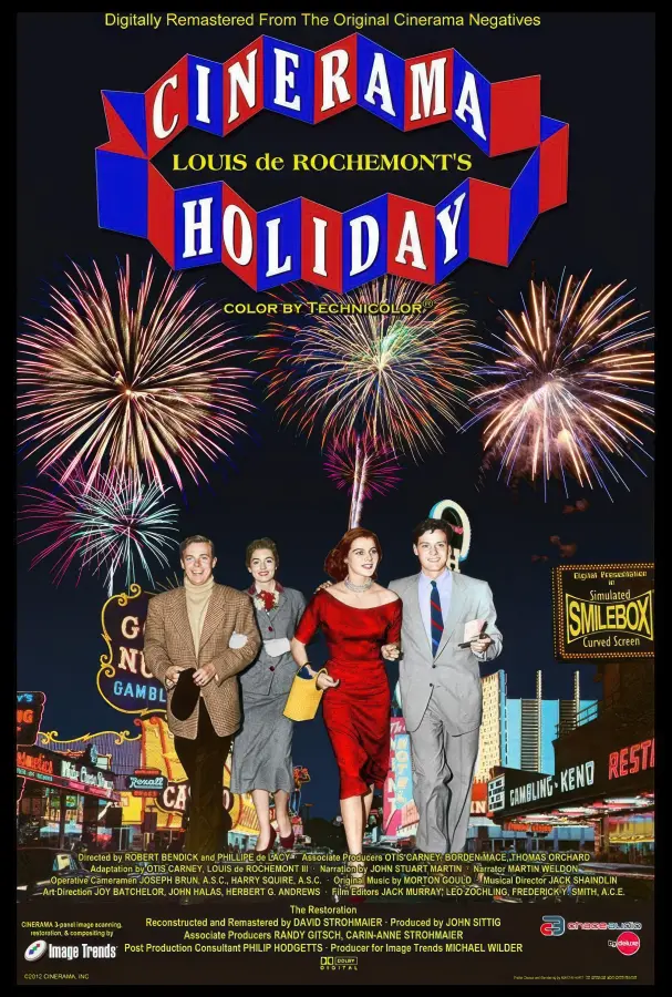 Cartel de 'Cinerama Holiday' (1955)