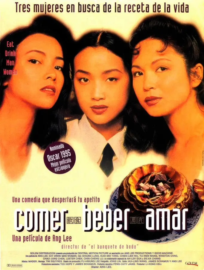 Cartel de 'Comer, beber, amar' (1994)