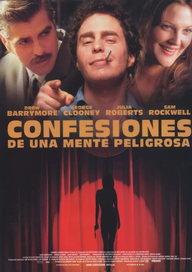 Cartel de 'Confesiones de una mente peligrosa' (2002)