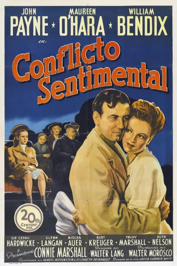 Cartel de 'Conflicto sentimental' (1946)
