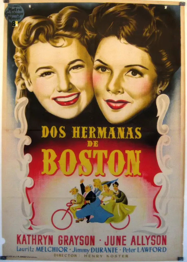 Cartel de 'Dos hermanas de Boston (El ruiseñor mentiroso)' (1946)