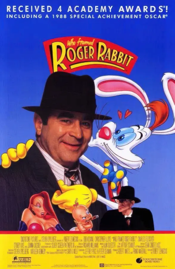 Cartel de ¿Quién engañó a Roger Rabbit? (1998)