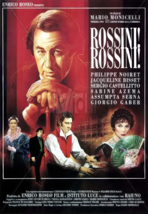 Cartel de ¡Rossini! ¡Rossini! (1991)