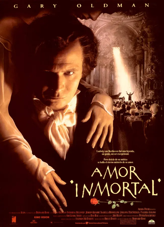 Cartel de 'Amor inmortal' (1994)