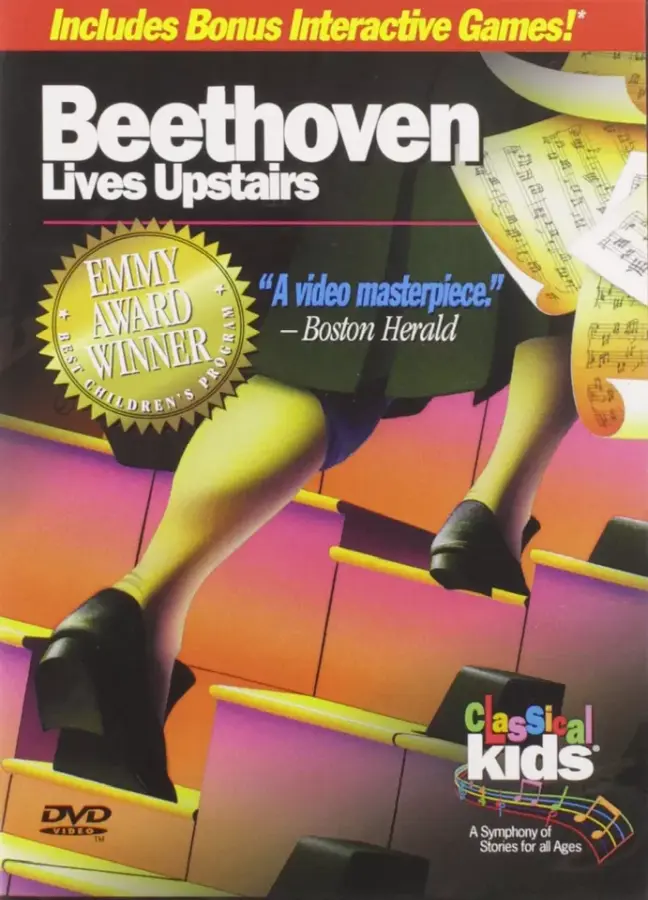 Cartel de 'Beethoven Lives Upstairs' (1992)