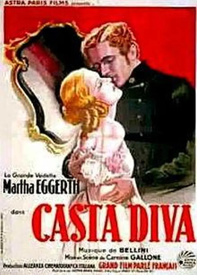 Cartel de 'Casta Diva' (1954)