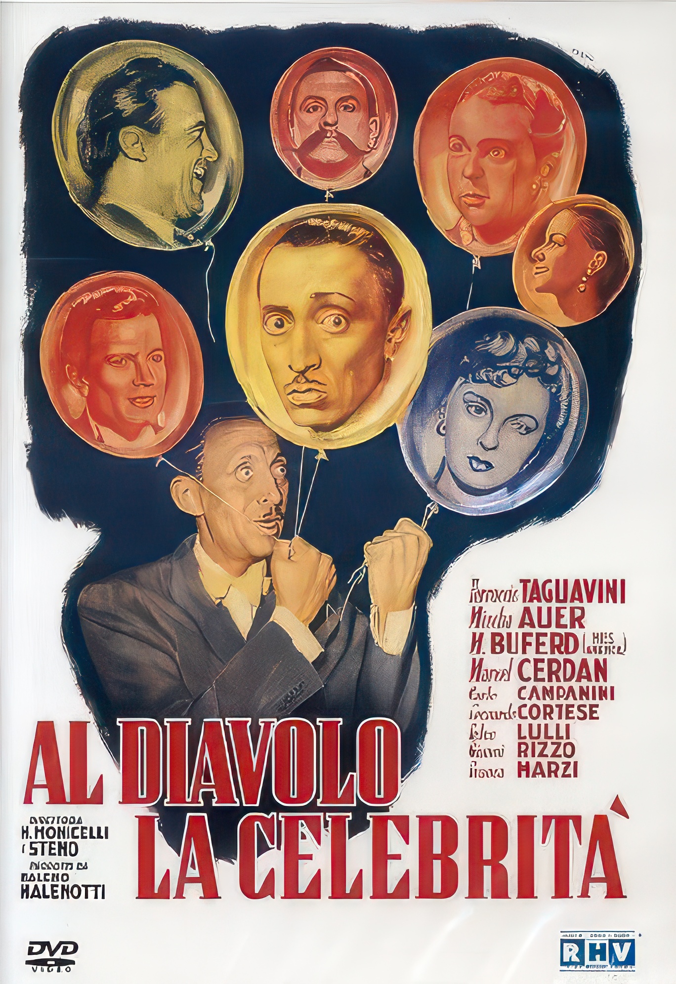 Cartel de Al diablo la celebridad (1949)