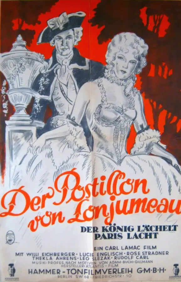 Cartel de 'El cartero de Longjumeau' (1936)