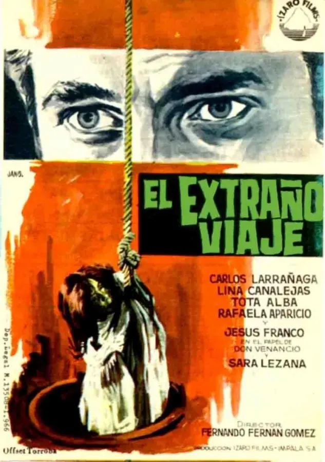 Cartel de 'El extraño viaje' (1964)
