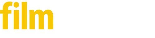 Logotipo de Filmaffinity en fondo azul